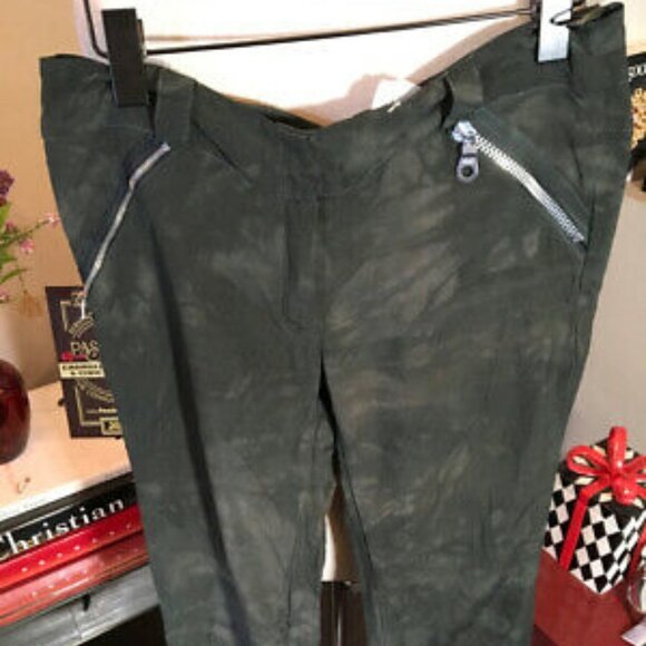 The People of the Labyrinths Green Cargo Pants - Picture 2 of 12